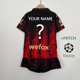 thumbnail image 1 of AC Milan 4th jersey 22/23 Ventiladores Versión kit Size16-2XL : Puede Agregar Su Nombre Y Número, 1 of 4
