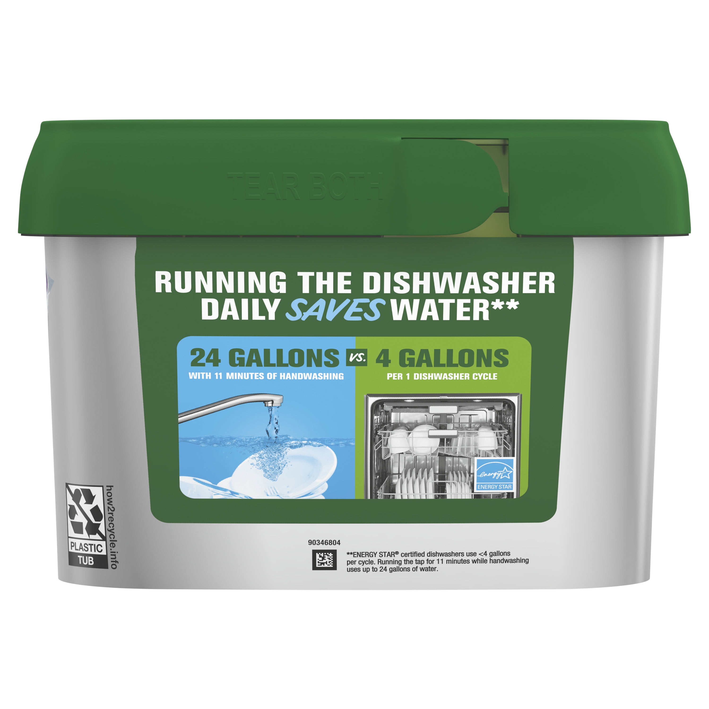 Cascade Platinum Action Pacs, Dishwasher Detergent, Fresh, 45 Ct