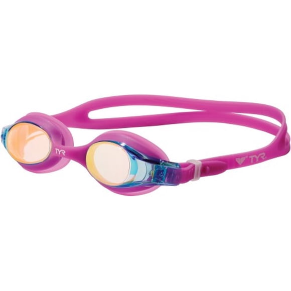 TYR Swimple Youth Gafas Metalizadas (Berry Fizz)