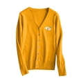 thumbnail image 4 of Admvng Cardigan Sweaters for Women Solid Casual Knitted Button Up Long Sleeved Oversize V-neck Sweater Outer, Size S-3XL, 4 of 4