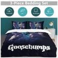 thumbnail image 5 of Goosebumps 3-Piece Bedding Set Warm And Comfortable Soft Duvet Cover Bed Set with 1 Duvet Cover And 2 Pillowcases for Boys Girls Kids Adult Bedroom All Season, 5 of 8