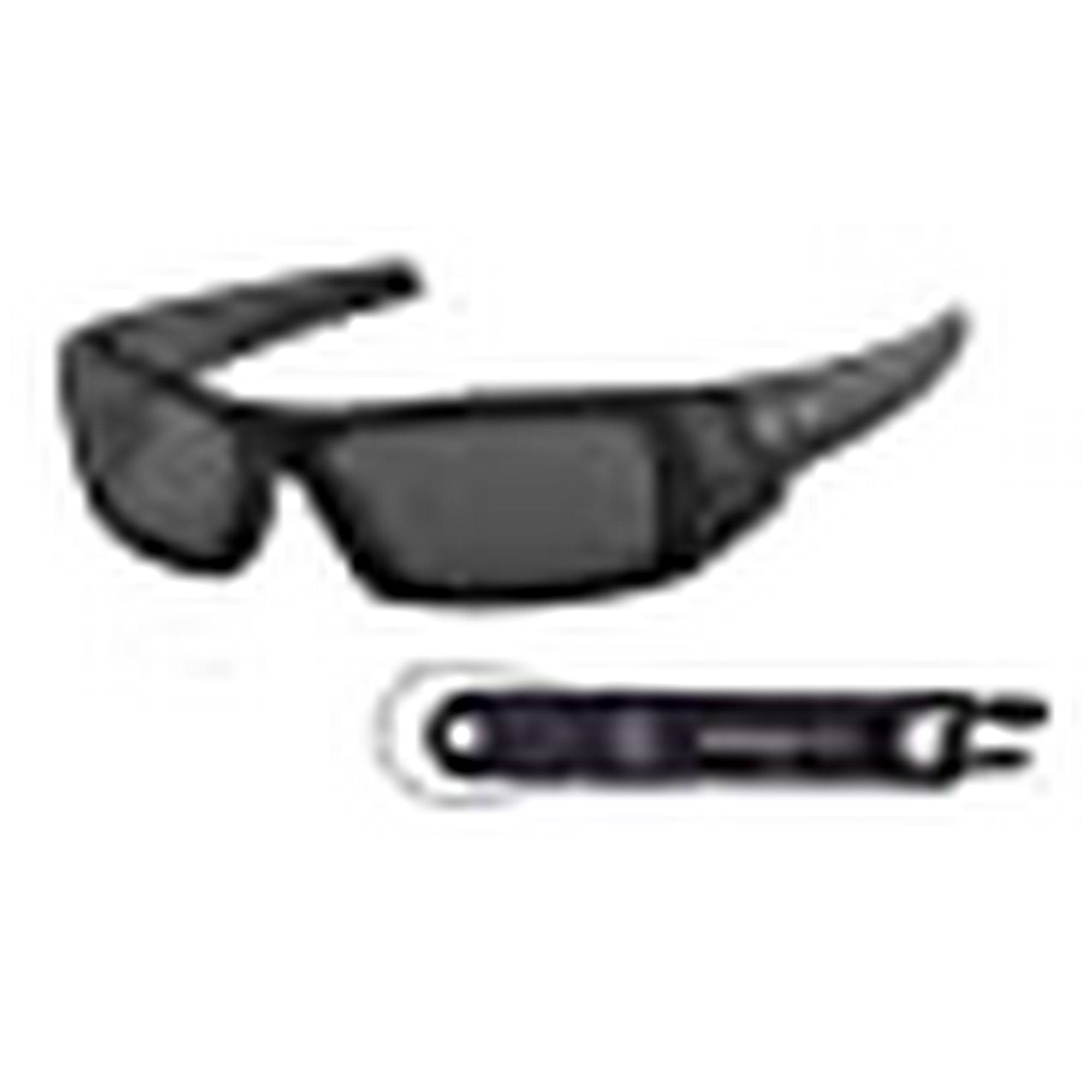 Oakley Gascan OO9014 03-473 Matte Black/Grey Sunglasses+Oakley