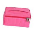 thumbnail image 2 of EHJRE Essential Oil Carrying Case Nail Polish Storage Bag Portable Organizer Bag Perfume Grids for Salon Travel Home Massage Pink, 2 of 7