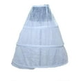 thumbnail image 3 of 3 Aro de de Crinolina Enagua Macarena Vestido de novia Crinoline Petticoat 3 Hoop Bone, 3 of 5
