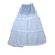 thumbnail image 3 of 3 Aro de de Crinolina Enagua Macarena Vestido de novia Crinoline Petticoat 3 Hoop Bone, 3 of 5