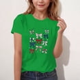 thumbnail image 5 of oelaio Kids 250 Years American Flag Shirt Patriotic 1776-2026 Anniversary Tee for Girls Boys 4th of July Celebration T-shirt Green 160, 5 of 7