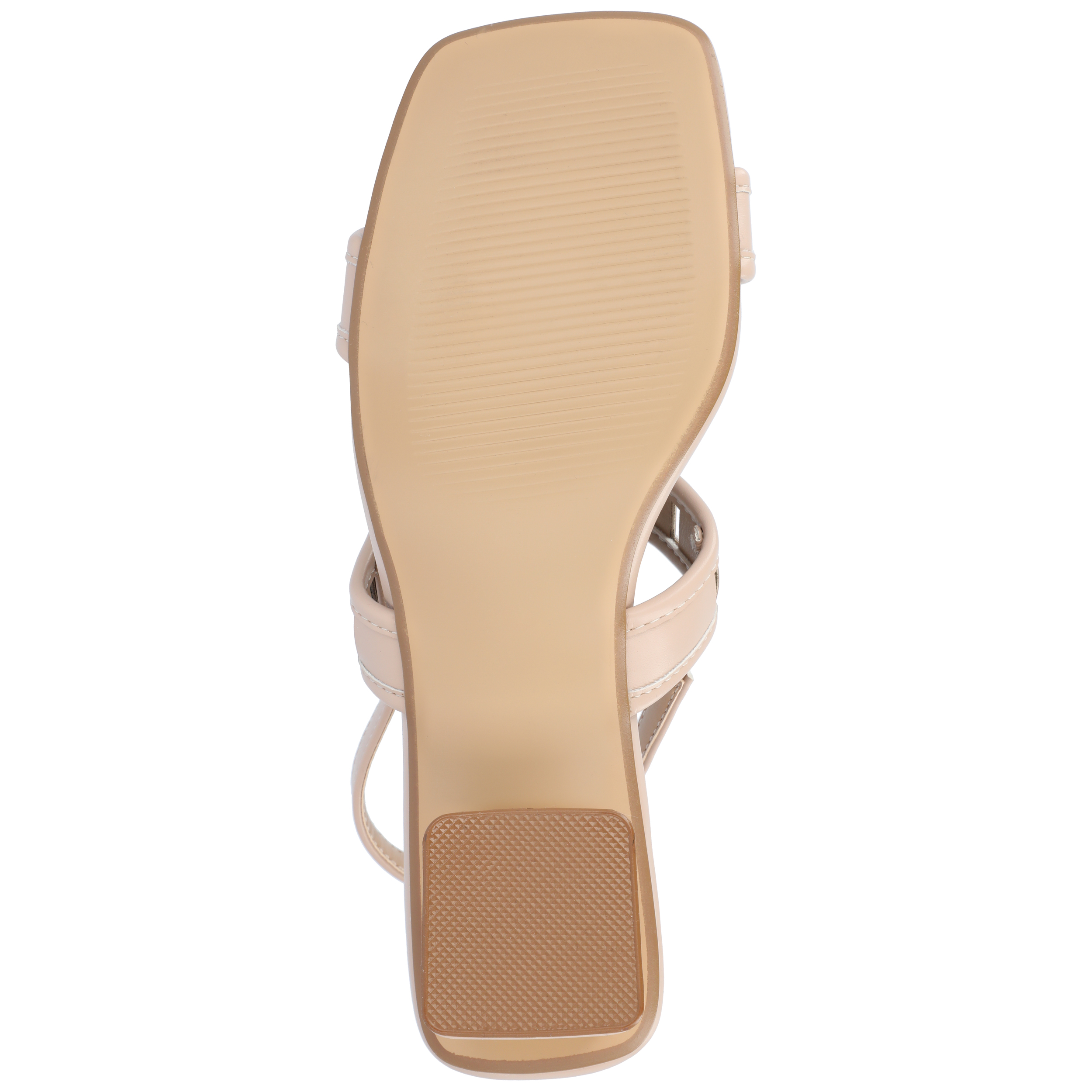 Journee Womens Ismay Laser Cut Sling Back Block Heel Sandals