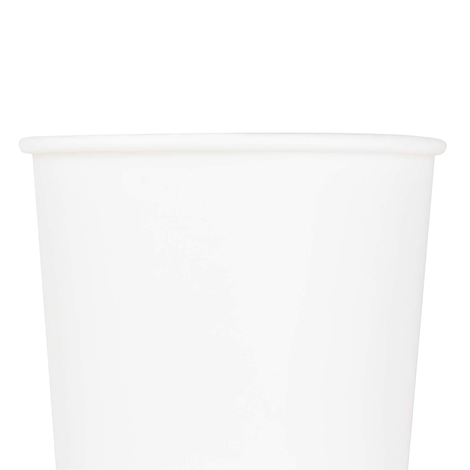 Karat C-KDP32W, 32-Ounce White Paper Cold and Hot Food Container, 600-Piece  Case