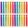 thumbnail image 2 of Wooden Clothespins for Crafts with Strong Grip 50Pcs Rustic Round Design, 2 of 5
