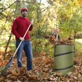 thumbnail image 4 of 2-Pack 30 Gallon Collapsible Pop-Up Trash Can for Camping, RV - Waste Yard Bag for Gardening Lawn/Leaf - 30 Gallon Each Bag, Green$$Garden & Patio, 4 of 7