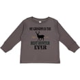 thumbnail image 3 of Inktastic Deer Hunting Grandpa Best Hunter Ever Boys Long Sleeve Toddler T-Shirt, 3 of 5