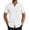 White, variant on Mens Summer Shirt Short Sleeve Button Down Shirts Regular Fit Business Casual Dress Shirts