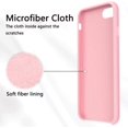 thumbnail image 2 of Liquid Silicone Gel Rubber Case Soft Microfiber Cloth Lining Cushion Compatible with Phone 8/ Phone 7, 2 of 8