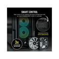 thumbnail image 5 of Corsair iCUE 5000T RGB CC-9011230-WW Black Steel / Plastic / Tempered Glass ATX Mid Tower Computer Case, 5 of 10