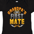 thumbnail image 4 of Inktastic Grandpas 1st Mate Pirate Sailing Boys or Girls Baby Bodysuit, 4 of 5