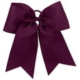 thumbnail image 1 of Cheer Hair Bow Os Maroon, 1 of 1