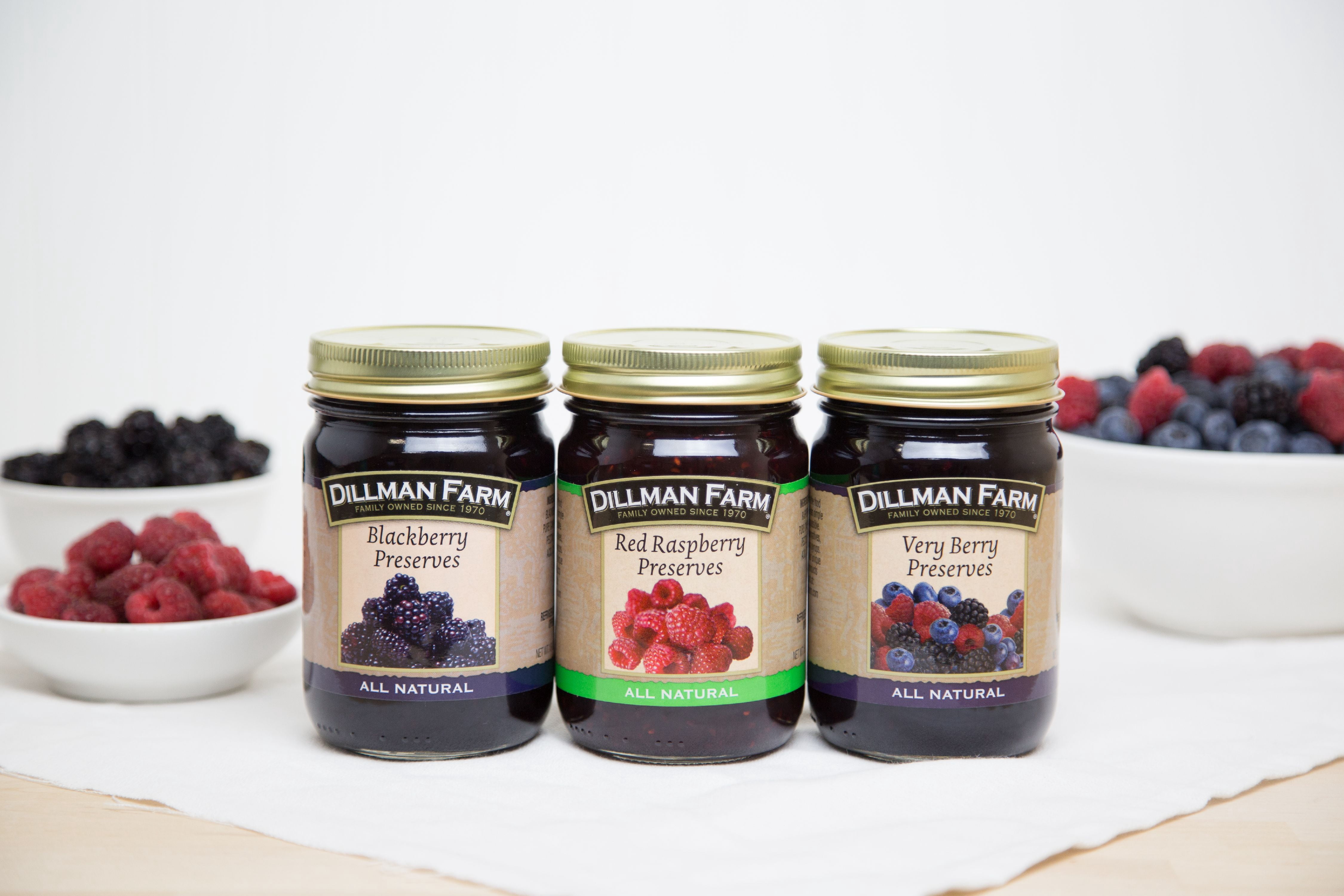 Dillman Farm 6 Piece Berrylicious Preserves Variety Pack