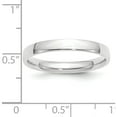 thumbnail image 3 of 14K White Gold 14Kw 3mm Ltw Comfort Fit Band Size 13.5 Made In United States wcfl030-13.5, 3 of 5