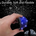 thumbnail image 3 of LQQBOX Cup Holder Coasters for Car, 2PCS Universal Non-Slip Cup Holder, Embedded Decorative Coasters, Shiny Crystal Car Interior Accessories Gifts for Women (Blue), 3 of 7