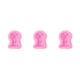 thumbnail image 4 of Molde de silicona de dibujos animados Cateissary para fiestas festivales vacaciones hogar Bar molde de pastel de Chocolate color Rosa, 4 of 6