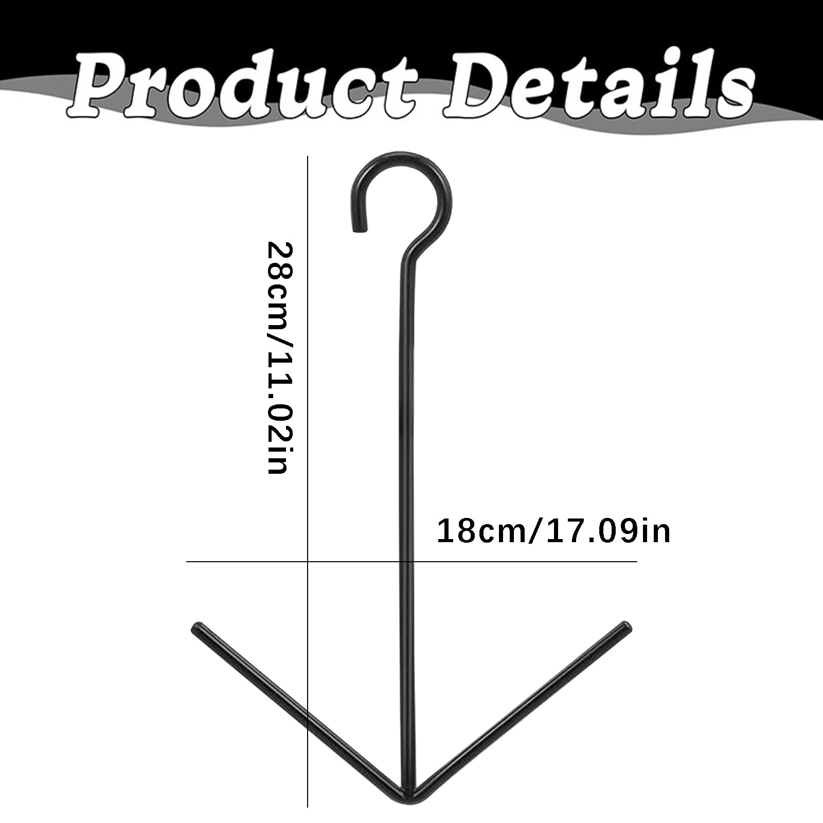 ERTZAE Oriole Bird Feeder,Orange Fruit Oriole Feeder,Hanging Orange Fruit,Outside Black Fruit Holder,Outdoors Garden Patio,Hanging Bird Feeder 11x17in,Garden Hook,Bird Feeder for Patio Window Balcony