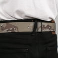 thumbnail image 4 of Buckle-Down Belt, Seatbelt Buckle Belt, Desert Camo Tans Browns, Youth 22 to 32 Inches, 4 of 9