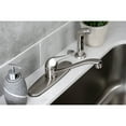 thumbnail image 4 of Kingston KB572SNSP One-Handle 4-Hole 8" Centerset Kitchen Faucet with Side Sprayer in Brushed Nickel, 4 of 7