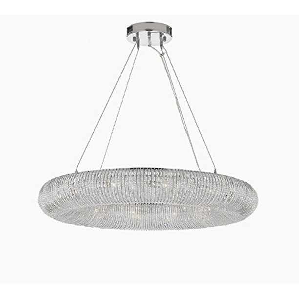 Crystal Ring Modern Contemporary Orb Chandelier 32 Wide Com Crystal Ring Modern Contemporary Orb, Orb Chandelier Light Fixtures