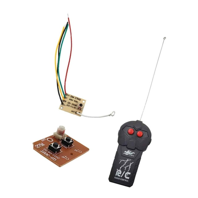 Conjunto de módulo RC, receptor electrónico, Control remoto, kits de placa receptora de repuesto, mando a distancia para Club, hogar, coche RC