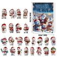 thumbnail image 5 of Holiday Countdown Calendar, 2025 Christmas Decoration with Acrylic Box and Daily Surprises, 5 of 5