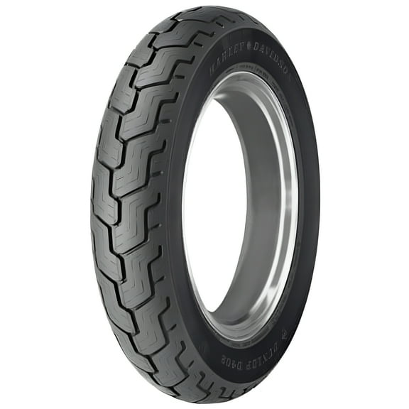 Dunlop Harley-Davidson D402 Rear Motorcycle Tire MT90B-16 (74H) Black Wall for Harley-Davidson Softail Standard FXST/I 2000-2003