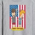thumbnail image 3 of Beavis & Butthead - Americana  - Men's Long Sleeve T-Shirt, 3 of 5