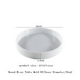 thumbnail image 2 of Resin Mold Large Round Ornament River Table Making Silicone Mold DIY River Table Making Crystal Epoxy Resin Mold For Resin Art, 2 of 7