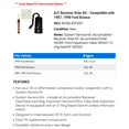 thumbnail image 2 of A/C Receiver Drier Kit - Compatible with 1987, 1990 Ford Bronco, 2 of 2