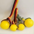 thumbnail image 2 of 1PC Indestructible Caoutchouc Formation Balle Chien Jouet avec Support Corde Morsure Résistant, 2 of 5