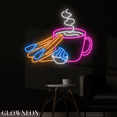 thumbnail image 4 of Glowneon Hot Chocolate And Churros Led Light, Spanish Food Neon Signs, 4 of 5
