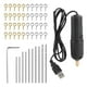 thumbnail image 1 of Drill Set Resin Electric Mini Drill with 10pcs Drills Bits for Jewelry Aluminum Products Wood Key Chain Making Black, 1 of 4