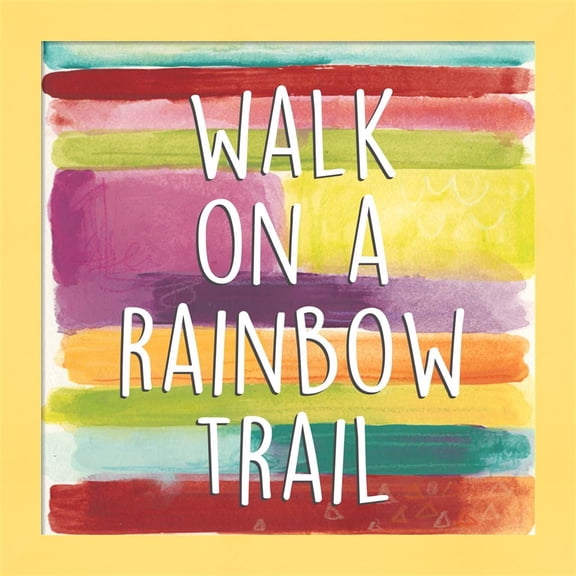Great Art Now Rainbow of Possibilities III by Studio W, Framed Wall Art, 14W x 14H