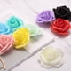 thumbnail image 3 of Uxcell 100pcs Cabezas de Rosa de Espuma 6-7 cm Rosas Falsas Sin Tallo para Accesorios de Manualidades DIY, Rojas, 3 of 5