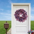 thumbnail image 6 of Patriotic Wreath for Front Door, Fourth of July Decorations, Front Porch Decor Outdoor, Red White and Blue Door Decor, 250Th Anniversary America Wreath, Single Pack, 6 of 7