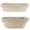 Rectangle, variant on Handmade Unbleached Natural Cane Banneton Proofing Basket Dough Bread Baking Kit, Bread Proofing Basket,Banneton Basket