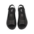 thumbnail image 4 of Sandalias Mujer Flexi Cómodas Piel Ligeras Negras negro 26.5 Flexi 123704, 4 of 4