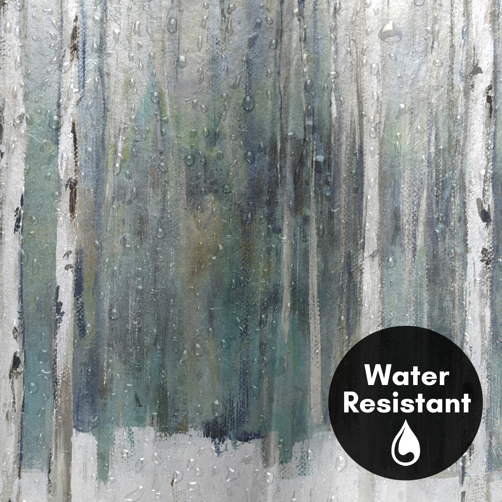 Americanflat 71" x 74" Shower Curtain, Winters Trail II by PI Creative Art