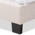 thumbnail image 6 of Baxton Studio Lexi Tufted Queen Low Profile Bed in Light Beige, 6 of 7