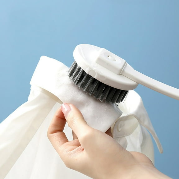 Kokovifyves Shoe Brush Home Shoe Washing Brush Laundry Clothes Brush Soft Hair Does Not Hurt Shoe Board Brush Detachable Cleaning Brush