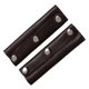 thumbnail image 1 of 2 fundas de cuero para asas de bolso, multiusos, para bolso de mano Negro, 1 of 5