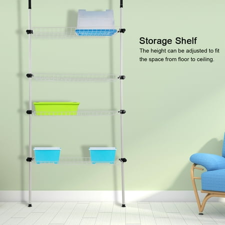 Bedroom Floor To Ceiling Shelves