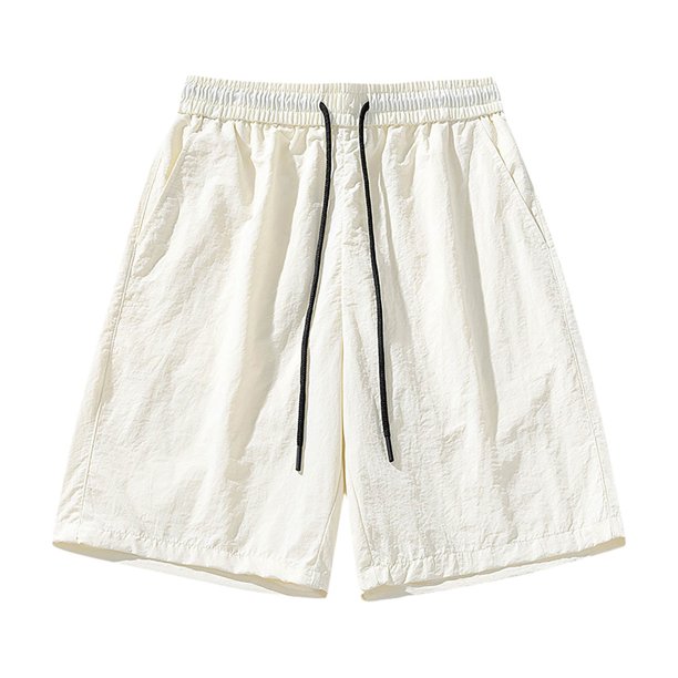 pstuiky Pantalones cortos para hombre, Pantalones cortos de verano para hombre, informales y cómodos, con bolsillo y cintura elástica y cordón ajustable. Pantalones cortos de baloncesto