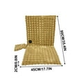 thumbnail image 2 of CHOK Office Chair Heating Pad  Heated Chair Pad Cushion for Full Back  Rechargeable Heating Pad for Office Chair Car Seat  Faux Fur USB Fast Heating Seat Warmer for Office Chair, 2 of 5