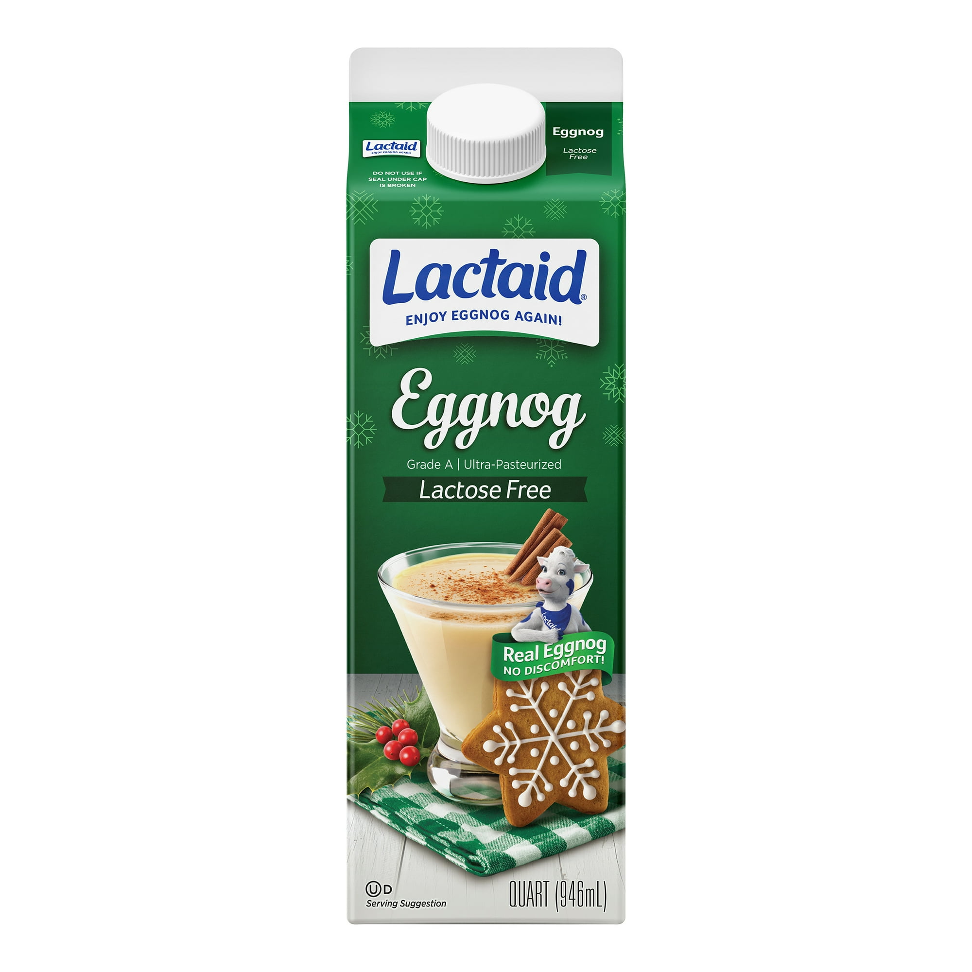 Lactaid Eggnog, 32 oz